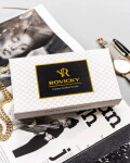 Trendy dámská kožená peněženka Rovicky Yannig, černá