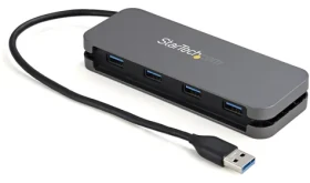 StarTech USB 3.0 Hub 4 porty / 4x USB-A / 5 Gbps / napájení sběrnicí (HB30AM4AB)