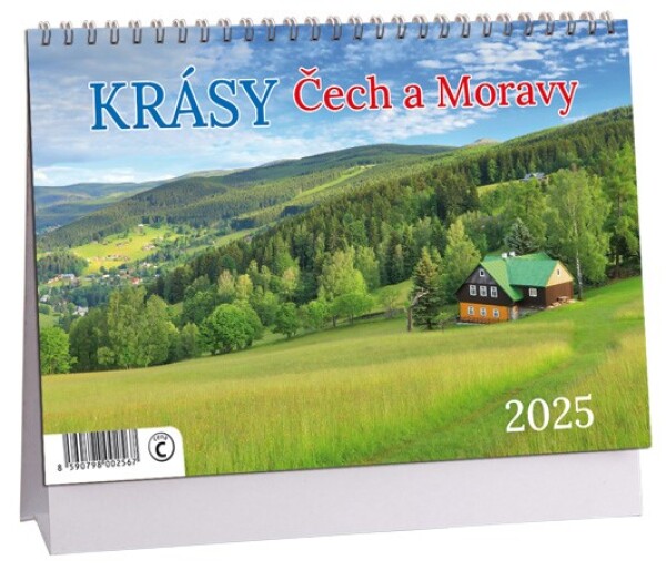 Stolní kalendář ARIA 2025 - Krásy Čech a Moravy