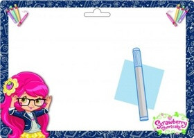 Strawberry Stíratelná tabulka