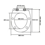 Wc sedátko AWD Interior Virina 1629 AWD02181629