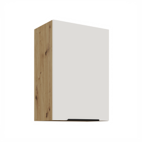 Horní skříňka Aria 50 G-72 1F Barva korpusu: Dub artisan, Barva dvířek: WH - Crystal white AFM