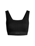 Dámská merino podprsenka ICEBREAKER Wmns Rib Lotus Bra, Black velikost: XL