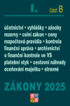 Zákony I/B 2025 Účetní zákony - Účetnictví, o cenách, platební styk, oceňování majetku, archivnictví a spisová služba, celní zákon