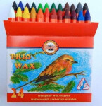 Voskovky Koh-i-noor Trio Wax 8274/24ks 10mm trojhranné