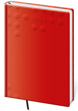 Diář 2025 Vario týdenní A5 3 Red Design