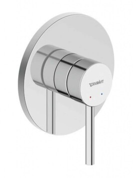 DURAVIT - Circle Sprchová baterie pod omítku, s tělesem, chrom CE4210007010