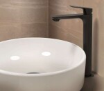 IDEAL STANDARD - Ceralife C Umyvadlová baterie, BlueStart, hedvábná černá BE050XG