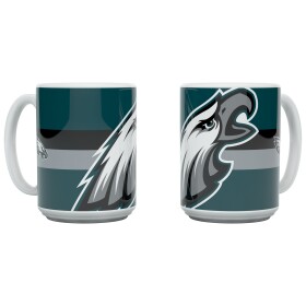 Hrnek Philadelphia Eagles NFL Triple Logo Jumbo (450 ml)