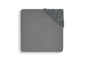Jollein Prostěradlo napínací 40/50 x 80/90 cm Storm Grey (511-501-00094)