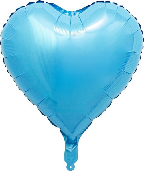 Fóliový balónek Srdce světle modrá - Moje party