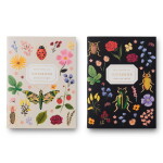 Rifle Paper Co. Kapesní nelinkovaný zápisník Curio – set 2 ks, multi barva, papír