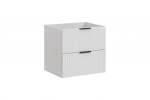 COMAD - Skříňka pod umyvadlo 60cm 2 zásuvky ADEL WHITE 5907611654910