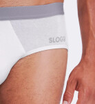 Pánské slipy GO ABC 2.0 Brief 2P - WHITE - bílé 0003 - SLOGGI WHITE M