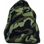 CRV Cerva Čepice CRAMBE pletená unisex s fleecovou podšivkou camouflage DOPRODEJ!!! XL/XXL - olivová camouflage