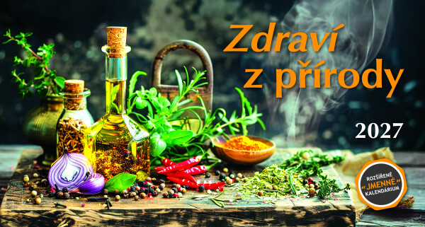 Stolní kalendář 2027 Graspo Zdraví z přírody
