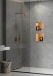 Vestavná polička SAT Aurum rose gold 33x33 cm SATAURN3030BRG SATAURN3030BRG