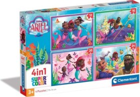 Clementoni PUZZLE Ariel 4v1