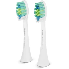 SENCOR SOX 015 Náhradní Premium hlavice pro kartáček bílá (2ks) / pro SENCOR SOC 1x/2x/3x (8590669330782)