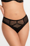Dámské kalhotky brazilky Gorsenia K 875 Beverly S-2XL černá M