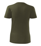 Classic New tričko dámské military XL