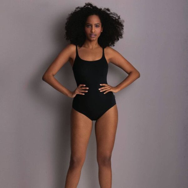 Style perfect black suit jednodílné plavky 7703 black - RosaFaia 001 black 44F
