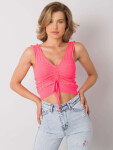 Dámský top CA TP 1458.42P fluo růžová jedna velikost