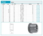 NOVASERVIS - Redukce 1"x1/2" FT215/252