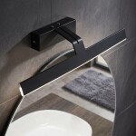 Koupelnové nástěnné LED svítidlo SWE010-1W 43cm BLACK OSW-20109