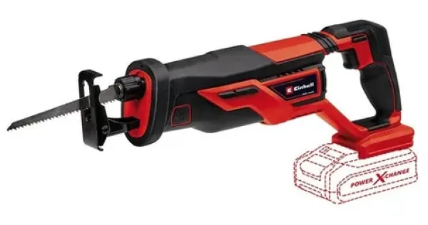 Einhell TE-AP 18/26 Li Solo červená/černá / Aku pila ocaska / 18V / Zdvih 26 mm / 2600 zdvihů/min / Bez aku (4326290)