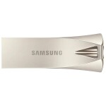 SAMSUNG Drive BAR Plus 64GB stříbrná / Flash Disk / USB 3.1 / rychlost až 300MBs (MUF-64BE3/APC)