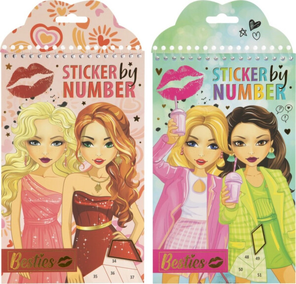 Samolepkové malování Besties - Craft Creative