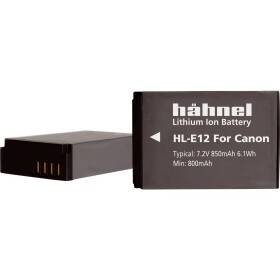 Hähnel Fototechnik HL-E12 akumulátor do kamery Náhrada za orig. akumulátor LP-E12 7.2 V 850 mAh