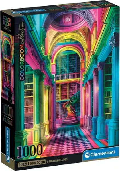 CLEMENTONI Puzzle ColorBoom: Athenaeum