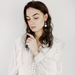 Inspirace 173 - Dámský set šperků Eudora – starožitná mince, sladkovodní perla