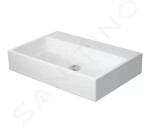 DURAVIT - Vero Air Umyvadlo nábytkové 700x470 mm, bez přepadu, bez otvoru pro baterii, bílá 2350700079