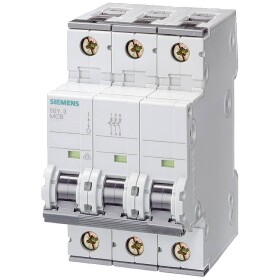 Siemens 5SY43257 5SY4325-7 elektrický jistič 25 A 230 V, 400 V