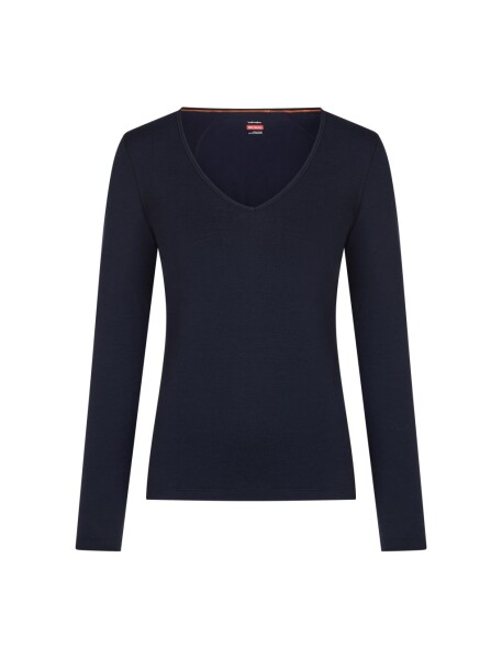 ICEBREAKER Wmns Merino 260 Tech LS V Neck, Midnight Navy (vzorek) velikost: S