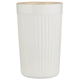 IB LAURSEN Hrnek na latte Mynte Pure White 375 ml, bílá barva, keramika