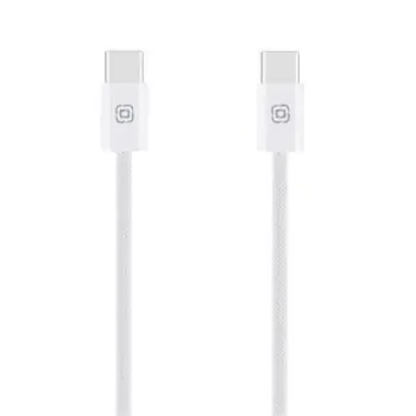 OBAL:ME Super Fast USB-C/USB-C Pletený kabel 60W 1m White (57983125481)