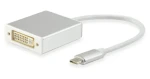 Equip USB-C (M) - DVI-I 24+5 (F) bílá / Redukce / 4096 × 2160 px / 60 Hz / 0,15 m (133453)