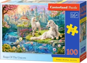 Castorland 111367 Puzzle Království jednorožce