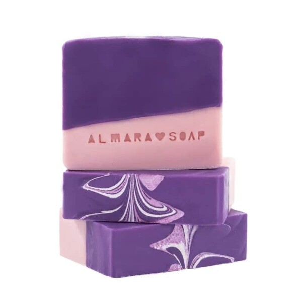 Almara Soap Přírodní mýdlo Spring Melody, fialová barva