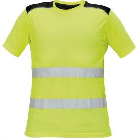 CRV Cerva Triko KNOXFIELD Hi-Vis žluté reflexní DOPRODEJ polyesterového úpletu XS žluté