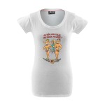 Divja Tričko - 55 Je vám jen tolik, na kolik se cítíte - pro ženu Velikost: L