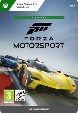 XSX Forza Motorsport: Standard Edition / Elektronická licence / Závodní / Angličtina / od 3 let / Hra pro Xbox Series (G7Q-00166)