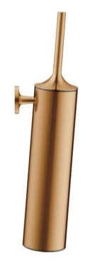 DURAVIT - Starck T WC štětka nástěnná s držákem, kartáčovaný bronz 0099460400