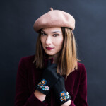 Dámský baret 19598 - Art Of Polo tmavě šedá one size