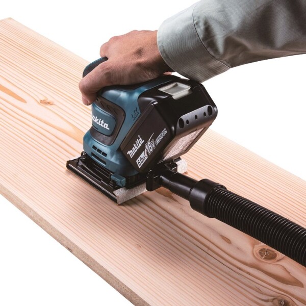 Makita DBO480Z / Aku plošná bruska / 18V / 114 x 102 mm / bez Aku (MDBO480Z)