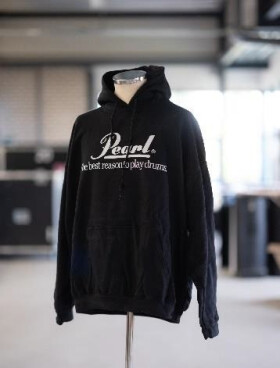 Pearl W1226 Black Hoodie Basic - velikost XXL
